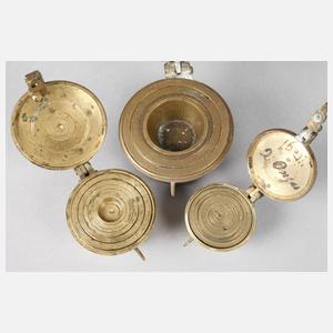 Drei Bechergewichtssätze