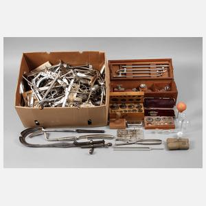 Großes Konvolut medizinisches Besteck