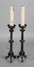 Paar Eisenleuchter