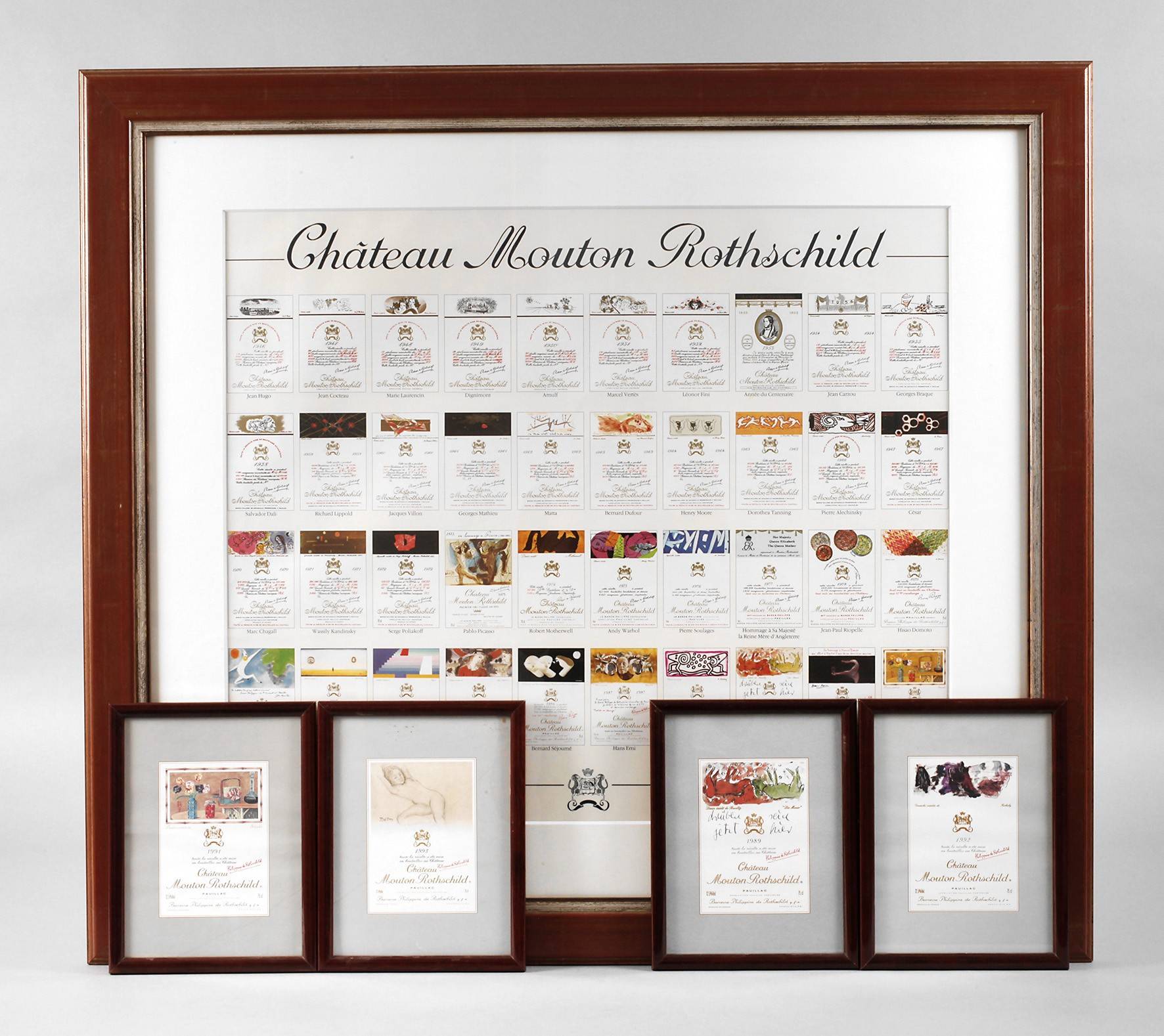 Display Chateau Mouton Rothschild