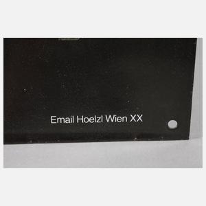 Emailschild Wiener Werkstätte