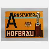 Werbeschild Arnstädter Hofbräu111
