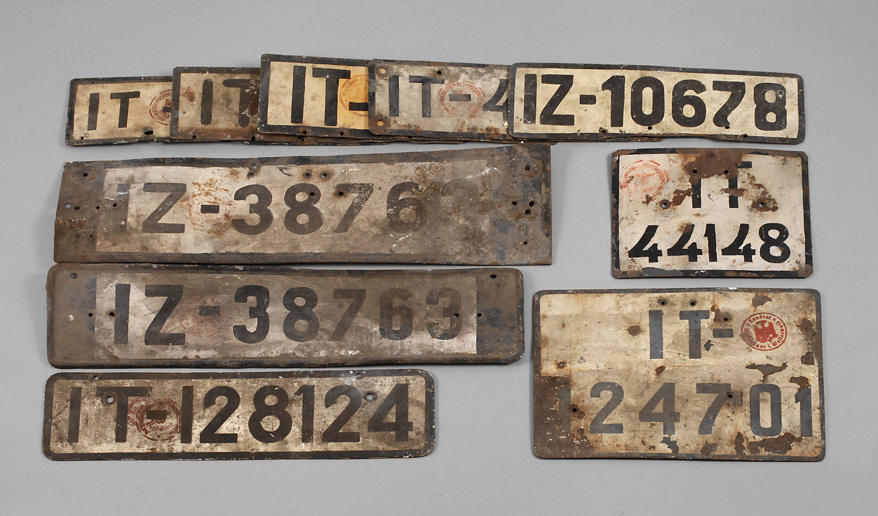 Konvolut Autokennzeichen