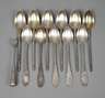 Konvolut russische Eislöffel Silber