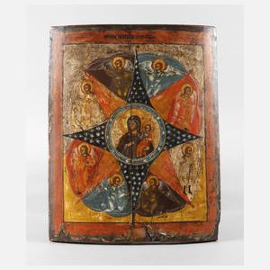 Ikone ”Unverbrennbarer Dornbusch”