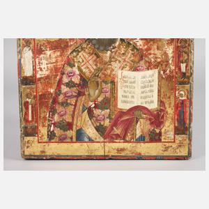 Ikone Heiliger Nikolaus