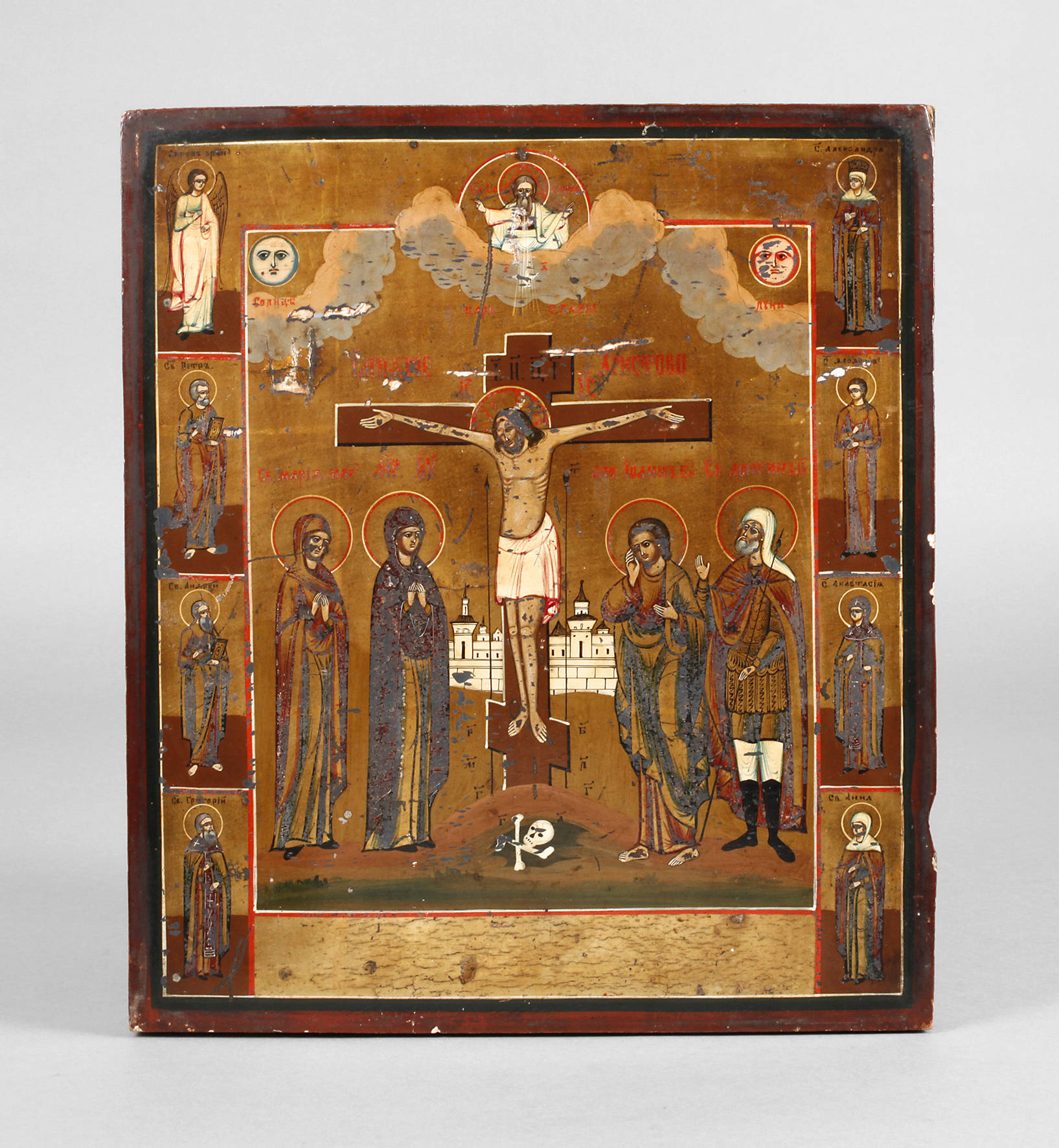 Ikone Kreuzigung Christi