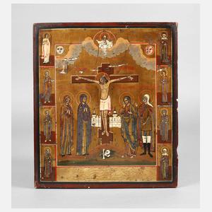 Ikone Kreuzigung Christi