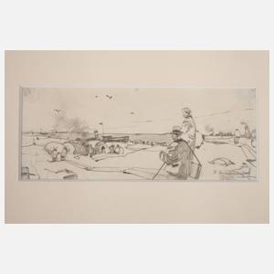 Ivan Alekseevic Vladimirov, Maler am Fluss