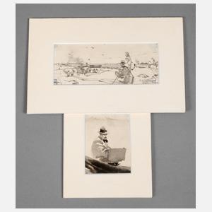 Ivan Alekseevic Vladimirov, Maler am Fluss