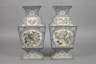 Paar Vasen Emaille
