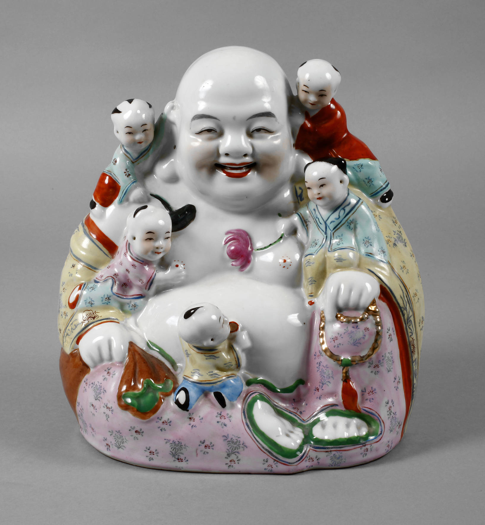 Porzellanfigur Budai