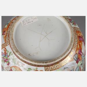 Große Schale Famille Rose