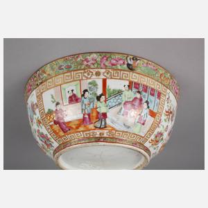 Große Schale Famille Rose