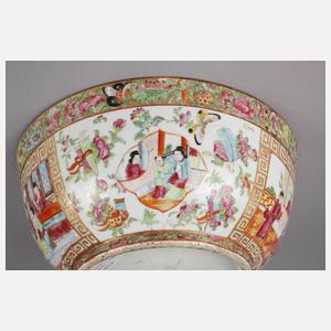 Große Schale Famille Rose