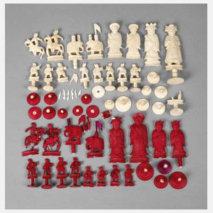 Schachspiel Elfenbein