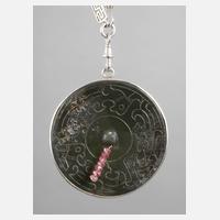 Schamanischer Jade-Spiegel, Phönix Collier111