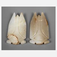 Paar Jade Han-Zikaden-Anhänger111