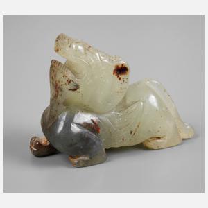 Schamanische Wächterjade Pi Xie