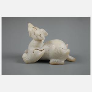 Sanguinischer Jade-Wächter, Pi Xie