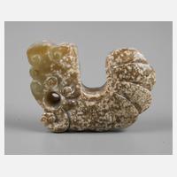 Jade-Anhänger, Pi Xie/Seidenraupe111