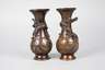 Paar Bronzevasen