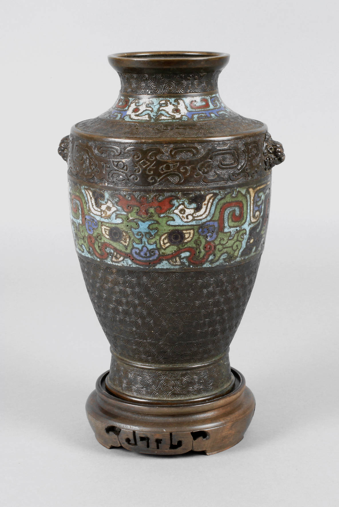 Ziervase Cloisonné