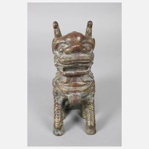 Bronzeplastik Qilin