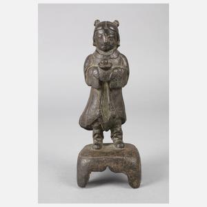 Bronzestatuette Adorant