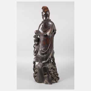 Schnitzerei Guanyin