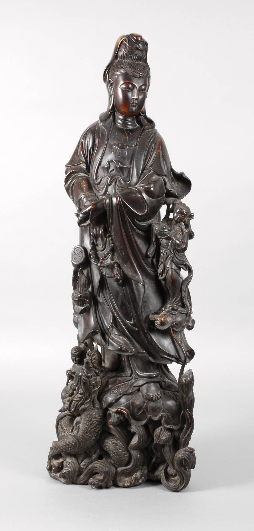 Schnitzerei Guanyin