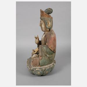 Schnitzerei Guanyin