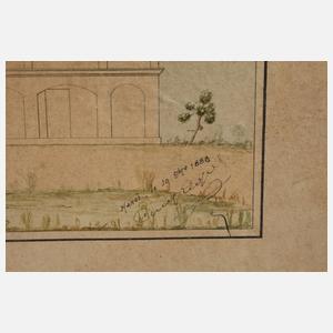 Architekturzeichnung