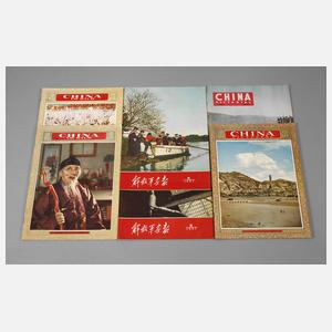 Konvolut Zeitschriften China im Bild
