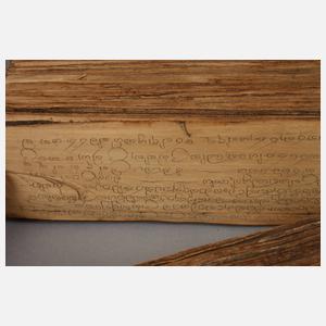 Großes Pali-Manuskript