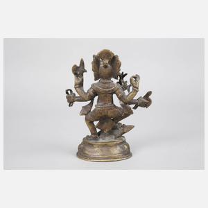 Bronzeplastik Ganesha