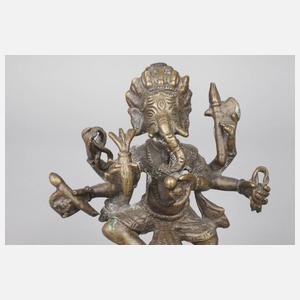 Bronzeplastik Ganesha
