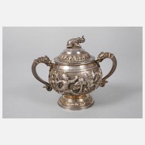 Silber Kernstück Burma