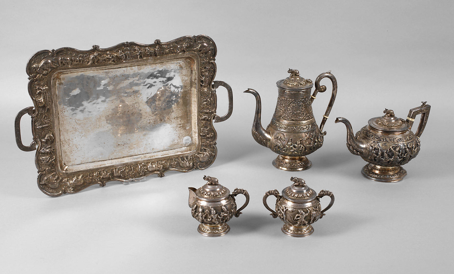 Silber Kernstück Burma