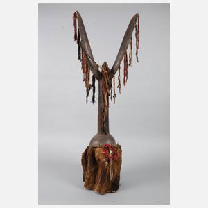 Tanzaufsatz Tiermaske der Gurunsi