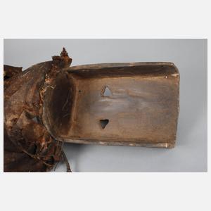 Tanzaufsatz Tiermaske der Gurunsi