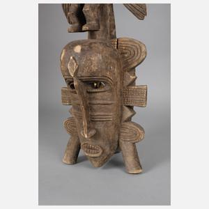 Übergroße Aufsatzmaske der Senufo
