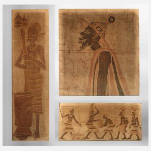 Drei afrikanische Szenen