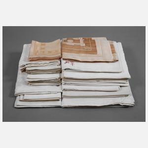 Konvolut Tafeltücher