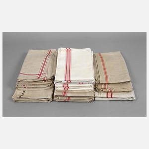 Konvolut Mangeltücher