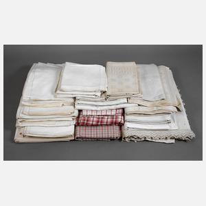 Großes Konvolut Bauernwäsche