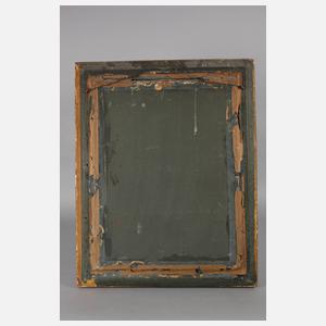 Seidenstickerei Familienidyll