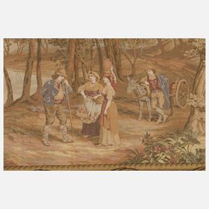 Tapisserie mit mediterraner Idylle