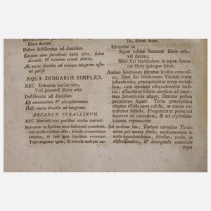 Württembergische Pharmacopöe 1786