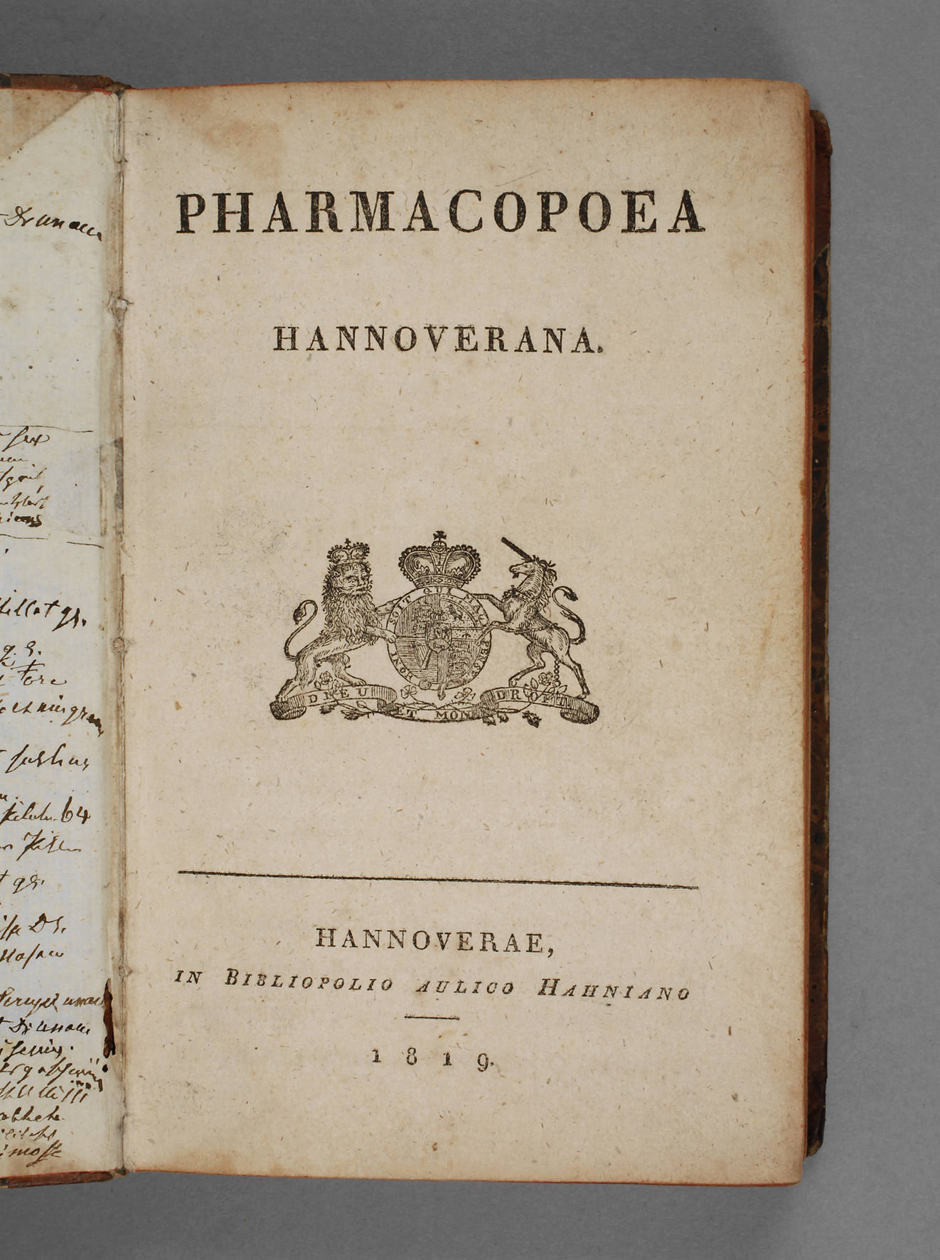 Hannoversche Pharmacopöe 1819